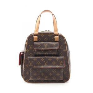 LOUIS VUITTON Brown Monogram Leather Bag